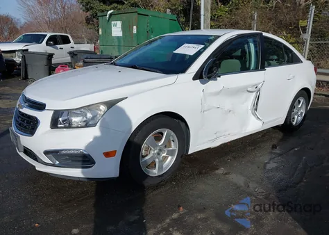 2015 Chevrolet Cruze 1Lt Auto z USA, uszkodzony, nr VIN 1G1PC5SB0F7216991